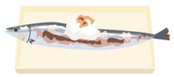 サンマの塩焼き