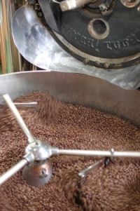 コーヒー豆を焙煎